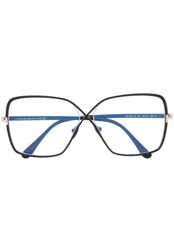 TOM FORD crossover square-frame glasses - Nero