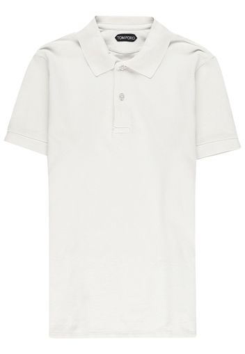 TOM FORD short-sleeve polo shirt - Toni neutri