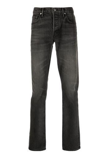 TOM FORD Selvedge straight-leg jeans - Nero