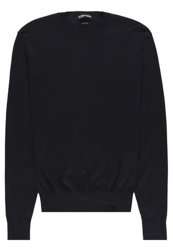 TOM FORD crew-neck cotton jumper - Nero