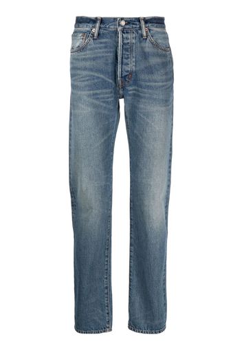 TOM FORD mid-rise straight-leg jeans - Blu