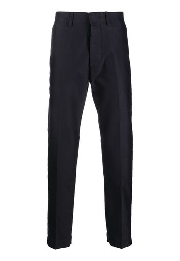 TOM FORD straight-leg cotton chino trousers - Blu