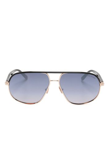 TOM FORD Maxwell aviator-style sunglasses - Nero