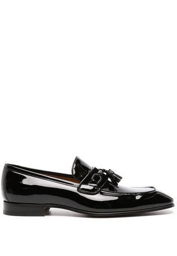 TOM FORD Bailey square-toe loafers - Nero