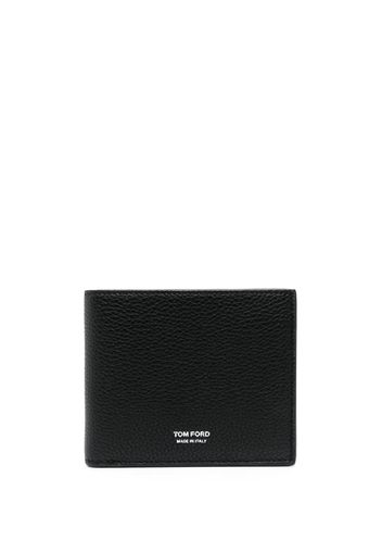 TOM FORD pebble leather wallet - Nero