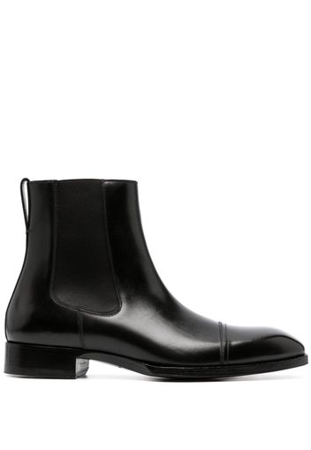 TOM FORD Elkan leather Chelsea boots - Nero