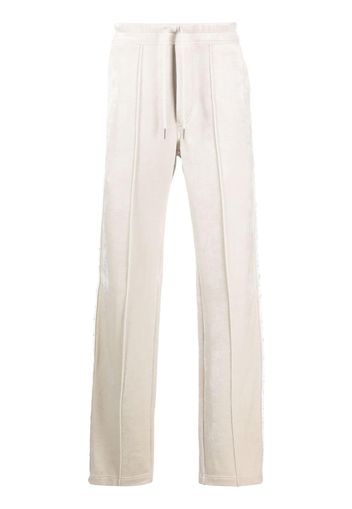 TOM FORD drawstring velour track pants - Toni neutri