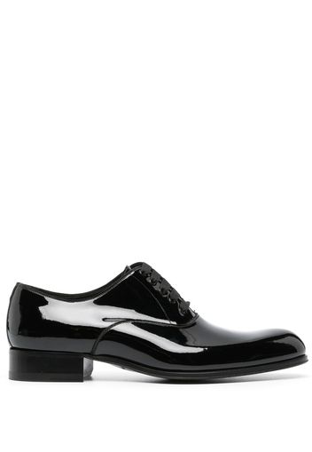 TOM FORD patent leather Oxford shoes - Nero