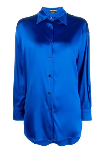 TOM FORD Camicia a maniche lunghe - Blu