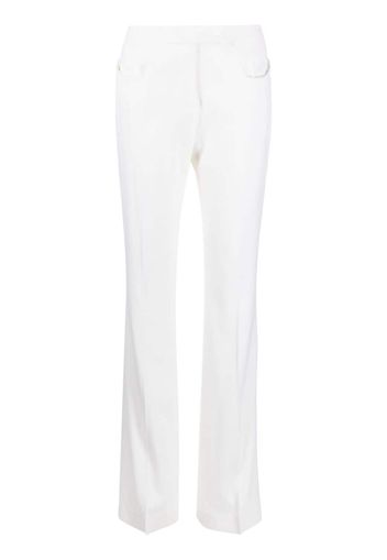 TOM FORD Pantaloni svasati a vita media - Bianco