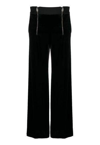 TOM FORD high-waisted wide-leg trousers - Nero