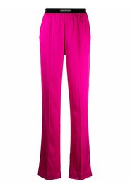 TOM FORD Pantaloni dritti con applicazione - Rosa