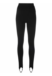 TOM FORD high-rise knitted leggings - Nero