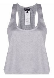 TOM FORD scoop neck vest top - Grigio