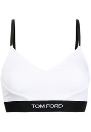 TOM FORD Reggiseno con ricamo - Bianco