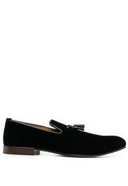 TOM FORD tassel-detail slip-on loafers - Nero