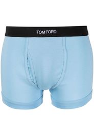 TOM FORD logo waistband boxers - Blu