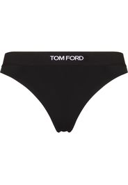 TOM FORD Perizoma con logo - Nero