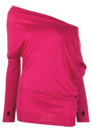 TOM FORD one-shoulder knitted top - Rosa