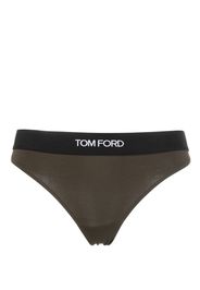 TOM FORD Perizoma con logo - Verde