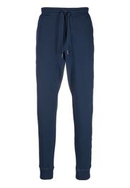 TOM FORD drawstring cotton track pants - Blu