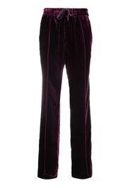 TOM FORD Pantaloni sportivi dritti - Viola