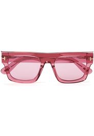 TOM FORD Fausto square-frame sunglasses - Rosa