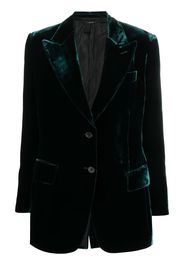 TOM FORD peak-lapel single-breasted blazer - Verde