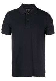 TOM FORD short-sleeve polo shirt - Blu