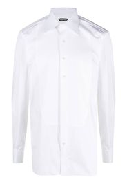 TOM FORD slim-cut button shirt - Bianco