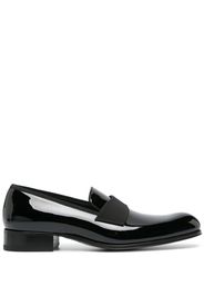 TOM FORD patent-finish leather loafers - Nero