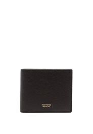 TOM FORD grained sheepskin wallet - Marrone