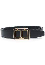 TOM FORD buckle-fastening leather belt - Nero