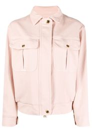 TOM FORD Giacca denim con zip - Rosa