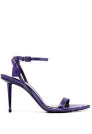 TOM FORD pointed-toe leather 120mm sandals - Viola