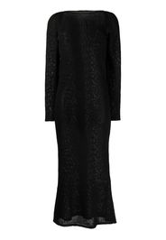 TOM FORD fine-knit midi dress - Nero