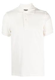 TOM FORD cotton-blend polo shirt - Bianco