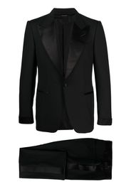 TOM FORD peak-lapels single-breasted suit - Nero