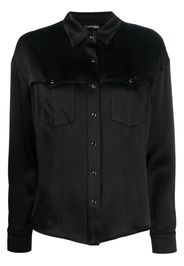 TOM FORD Camicia stile Western - Nero