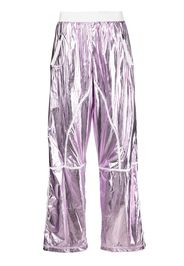 TOM FORD Laminated track pants - Viola