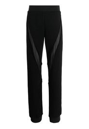 TOM FORD panelled cotton track pants - Nero