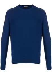 TOM FORD roll-neck cashmere jumper - Blu