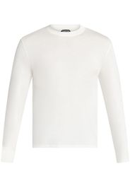 TOM FORD knitted long-sleeve shirt - Bianco