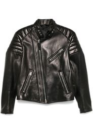 TOM FORD Giacca biker in pelle - Nero