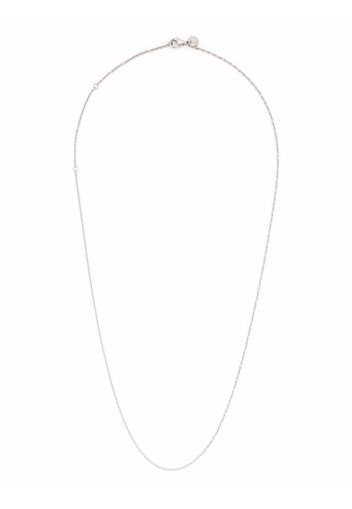 Tom Wood rhodium-plated sterling silver rolo chain - Argento