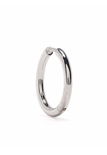 Tom Wood medium classic hoop earrings - Argento