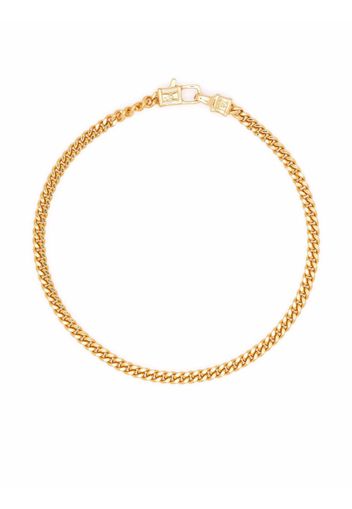 Tom Wood Curb M gold-plated sterling silver bracelet - Oro