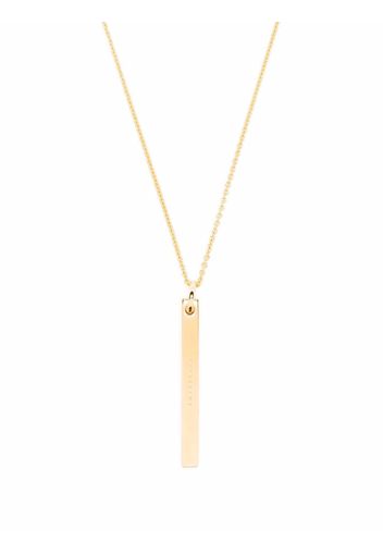 Tom Wood Cube-chain 9kt gold-plated sterling-silver necklace - Oro