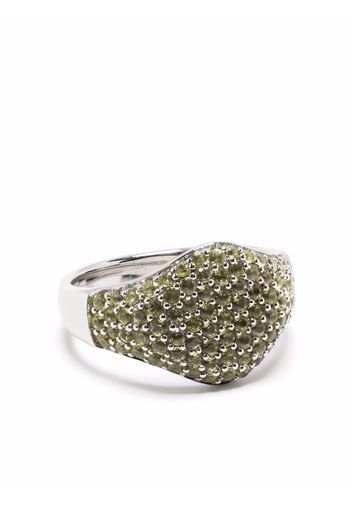 Tom Wood mini oval cocktail ring - Argento