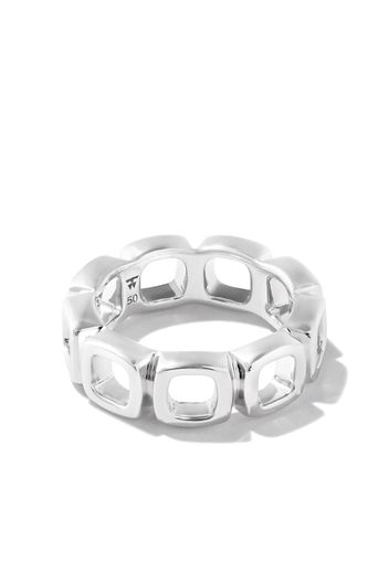 Tom Wood cut-out link eternity ring - Argento